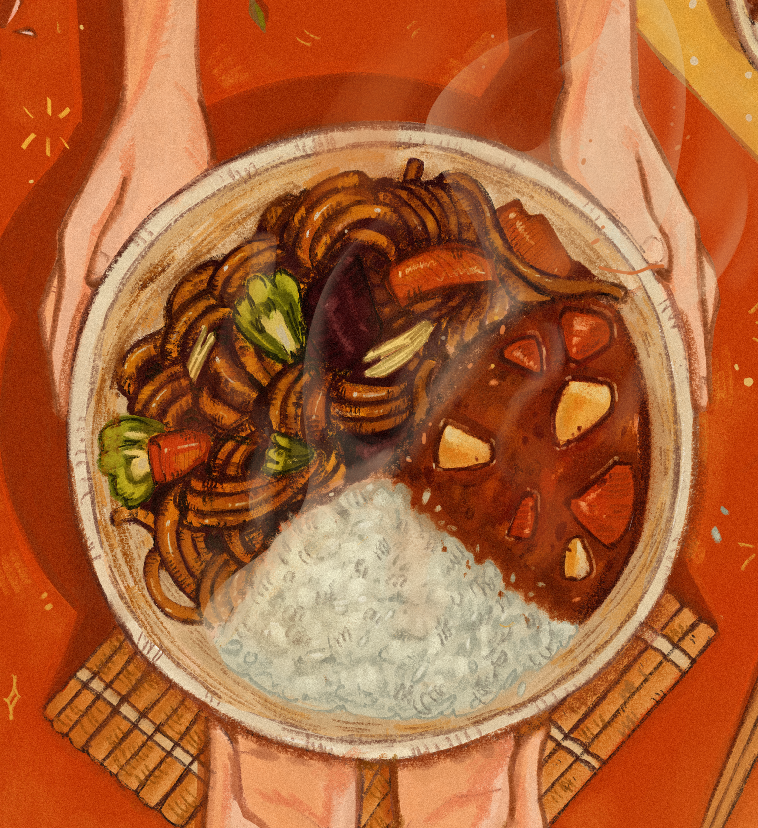 Cartaz — Festival de Yakissoba e Karê