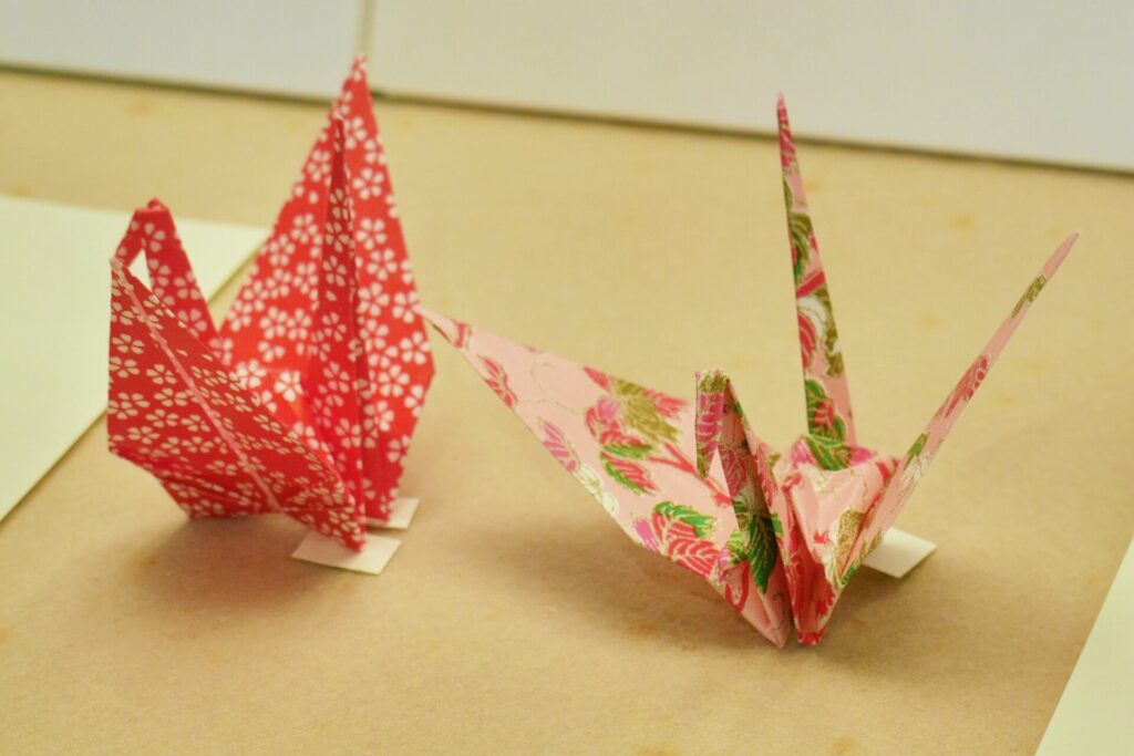 Origami — grous de papel